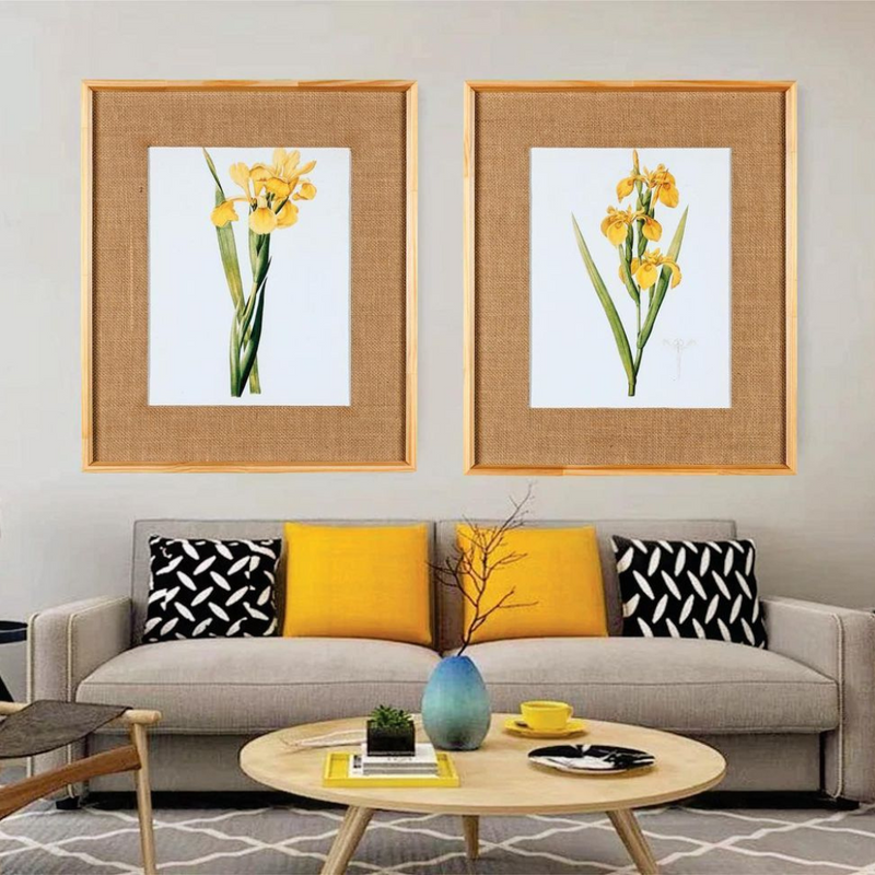 Quadro Decorativo Botanicals Orquídea 3 Botões 63x73cm com vidro