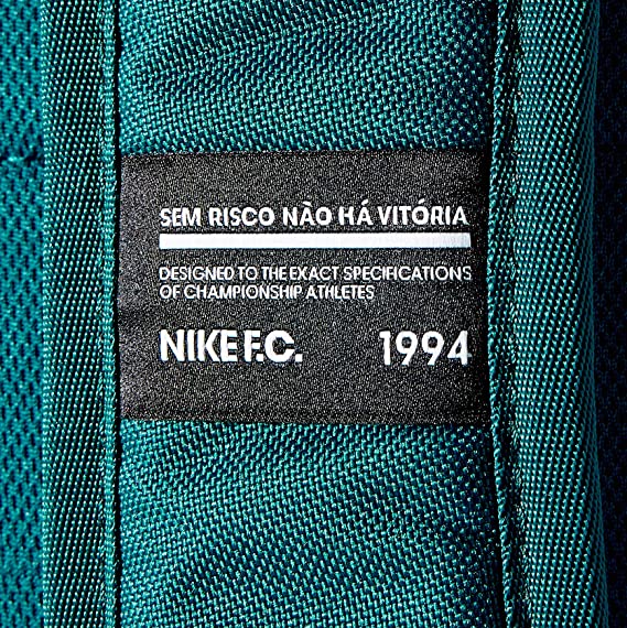 Mochila Nike F.C. Turquesa, Tamanho único