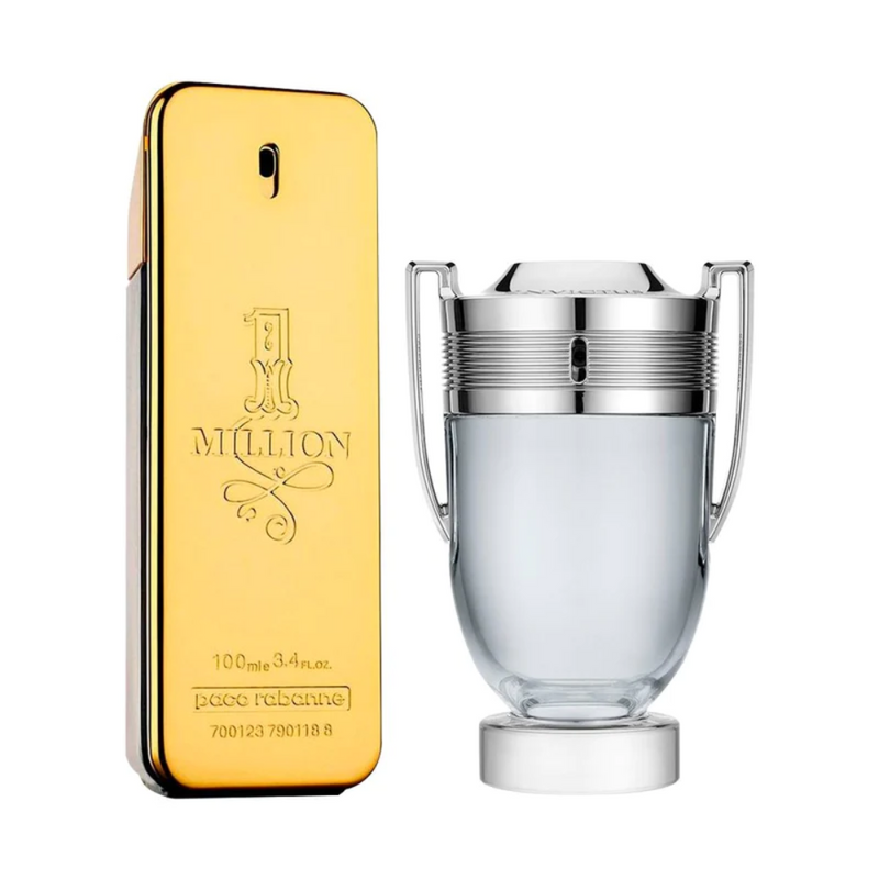 Combo de Perfumes 1 Million e Invictus - Loja Online