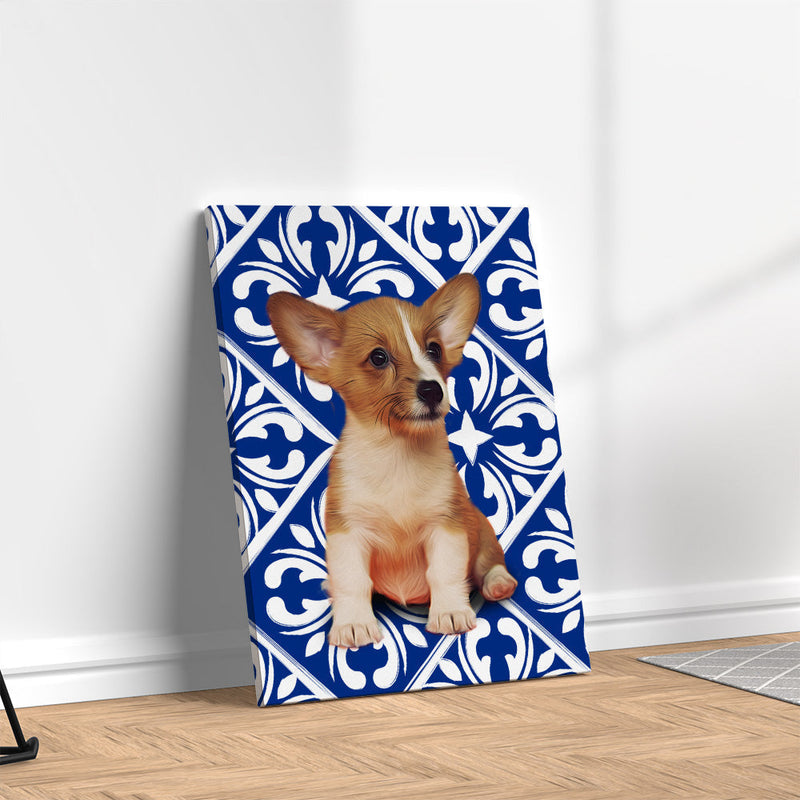 Quadro Ornamentos Personalizado com seu Pet