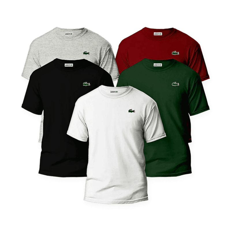 Kit 5 Camisetas LCT + 5 Cuecas LCT - Loja Online